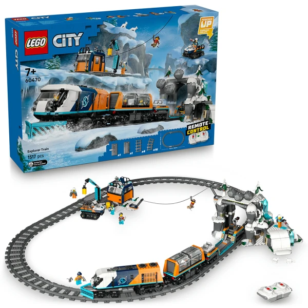 LEGO® CITY EXPLORERSʼ ARCTIC POLAR EXPRESS TRAIN