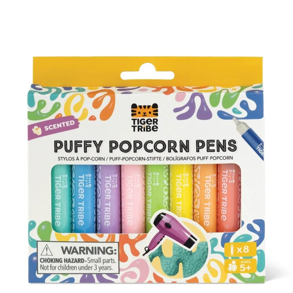TIGER TRIBE PUFFY POPCORN ΑΡΩΜΑΤΙΚΕΣ ΜΠΟΓΙΕΣ