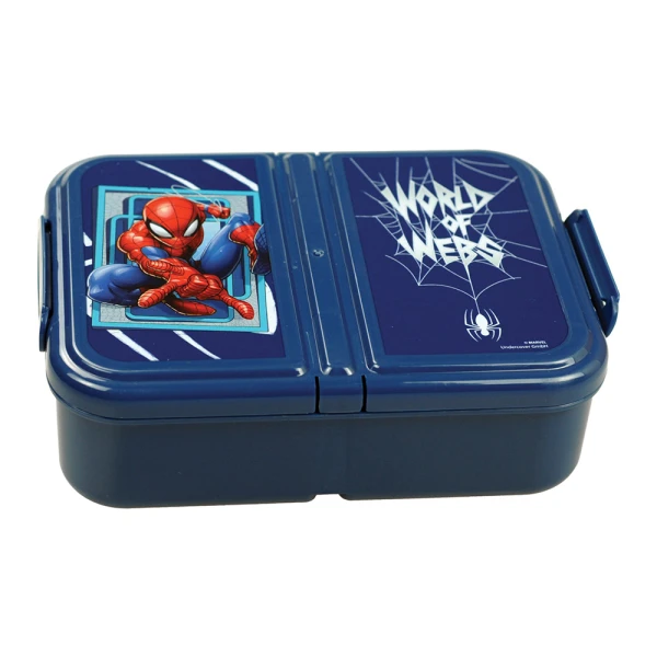 3-COMPARTMENT LUNCH BOX SPIDERMAN