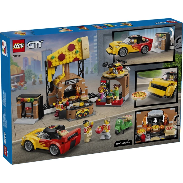 LEGO® CITY MY CITY ΕΜΠΕΙΡΙΑ ΠΑΡΑΔΟΣΗΣ ΠΙΤΣΑΣ ΜΕ ΟΧΗΜΑΤΑ