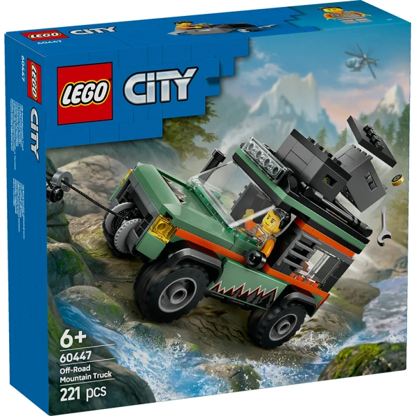 LEGO® CITY ΦΟΡΤΗΓΟ ΒΟΥΝΟΥ ΕΚΤΟΣ ΔΡΟΜΟΥ 4X4