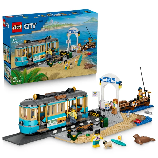 LEGO® CITY TRAINS CLASSIC BEACH STREETCAR