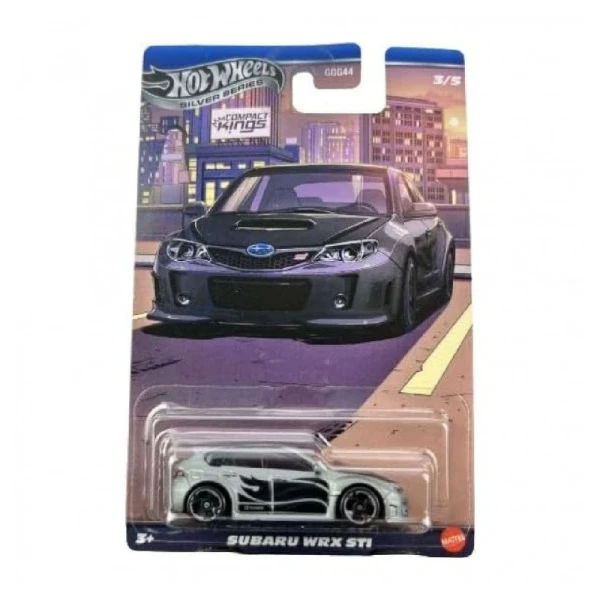 HOT WHEELS SILVER SERIES ΑΥΤΟΚΙΝΗΤΑΚΙΑ COMPACT KINGS - 5 ΣΧΕΔΙΑ