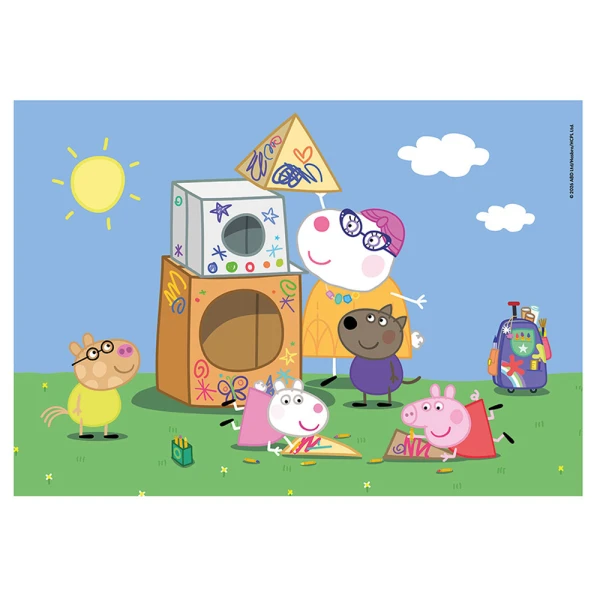 CLEMENTONI ΠΑΙΔΙΚΟ ΠΑΖΛ SUPER COLOR PEPPA PIG 2X60 τεμ.