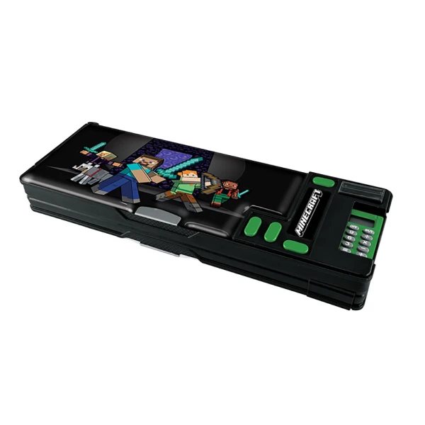 RETRO PENCIL CASE SQUAD MINECRAFT
