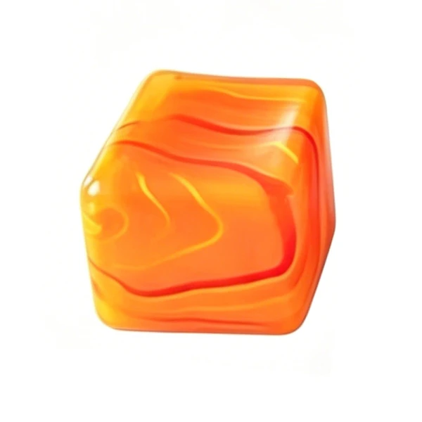 SQUEEZE MARBLE EFFECT ANTI-STRESS CUBES - VARIOUS COLORS