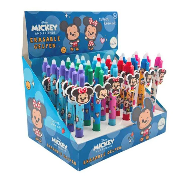 MICKEY & FRIENDS ΣΤΥΛΟ GEL ΠΟΥ ΣΒΗΝΕΙ - 6 ΣΧΕΔΙΑ