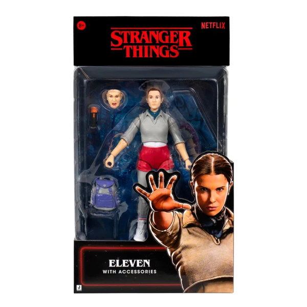 STRANGER THINGS ΑΡΘΡΩΤΗ ΦΙΓΟΥΡΑ COLLECTOR 15εκ. ΜΕ ΑΞΕΣΟΥΑΡ - ELEVEN