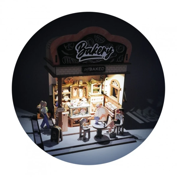 BAKERY DIORAMA 3D ΚΑΤΑΣΚΕΥΗ