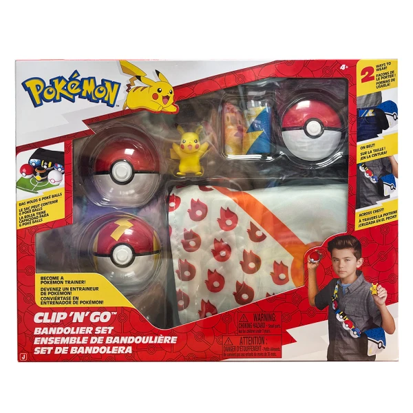 POKEMON CLIP N\' GO BANDOLIER SET WAVE 4 - EEVEE