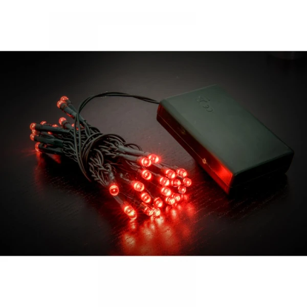 40 LED BATTERY GREEN RED LIGHTS 2 METERS
