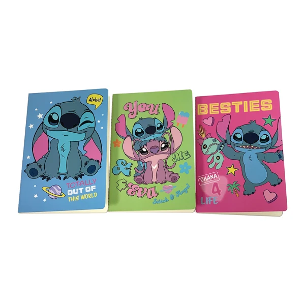 SET 3 A5 NOTEBOOKS STITCH