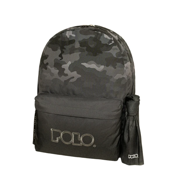 POLO 2026 ΣΑΚΙΔΙΟ ORIGINAL DOUBLE SCARF GRADIENT CAMO-BLACK