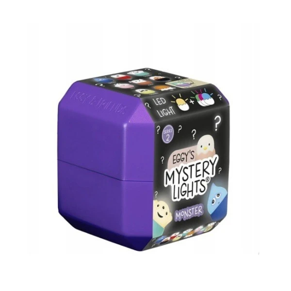 MEGALIGHT EGGY MYSTERY LIGHTS ΠΑΙΔΙΚΟ ΦΩΤΙΣΤΙΚΟ ΑΦΗΣ ΕΚΠΛΗΞΗ ΜΕ ΕΝΑΛΛΑΓΕΣ ΧΡΩΜΑΤΩΝ S2 MONSTER - 1 ΤΜΧ.