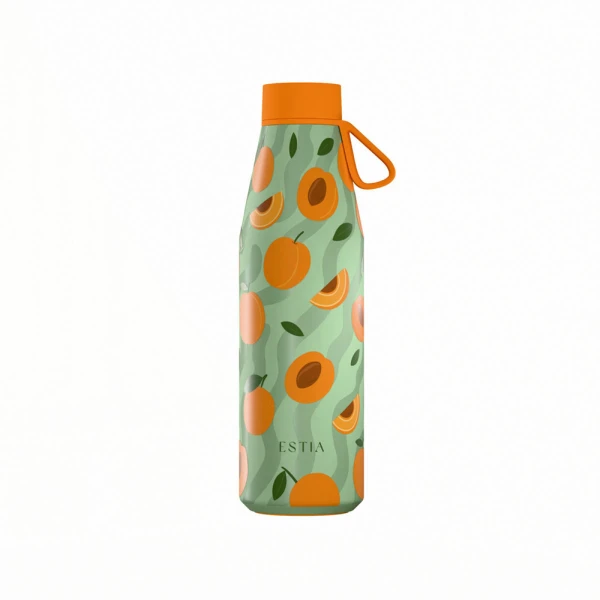 ESTIA HOME ART ΘΕΡΜΟΣ FLOW SAVE THE AEGEAN 500ml PEACH GARDEN