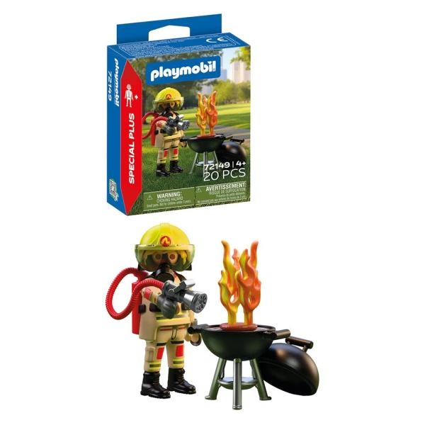 PLAYMOBIL SPECIAL PLUS ΕΠΙΧΕΙΡΗΣΗ ΚΑΤΑΣΒΕΣΗΣ ΕΣΤΙΑΣ ΦΩΤΙΑΣ