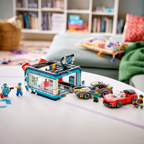 LEGO® CITY MY CITY ΠΛΥΝΤΗΡΙΟ ΔΙΕΛΕΥΣΗΣ ΑΥΤΟΚΙΝΗΤΩΝ