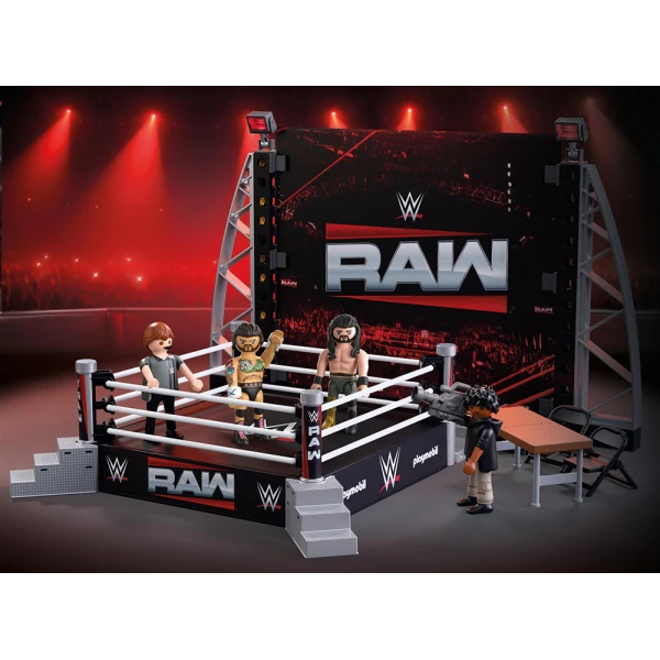 PLAYMOBIL WWE® SETH ROLLINS ΚΑΙ CM PUNK ΣΤΟ ΡΙΝΓΚ