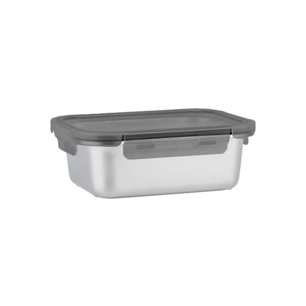 ESTIA HOME ARTS STAINLESS STEEL LUNCH BOX 1200ML WITH PLASTIC LID