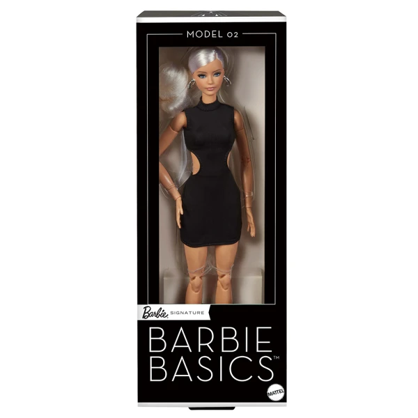 ΚΟΥΚΛΑ BARBIE BASICS - LITTLE BLACK DRESS - ΞΑΝΘΙΑ