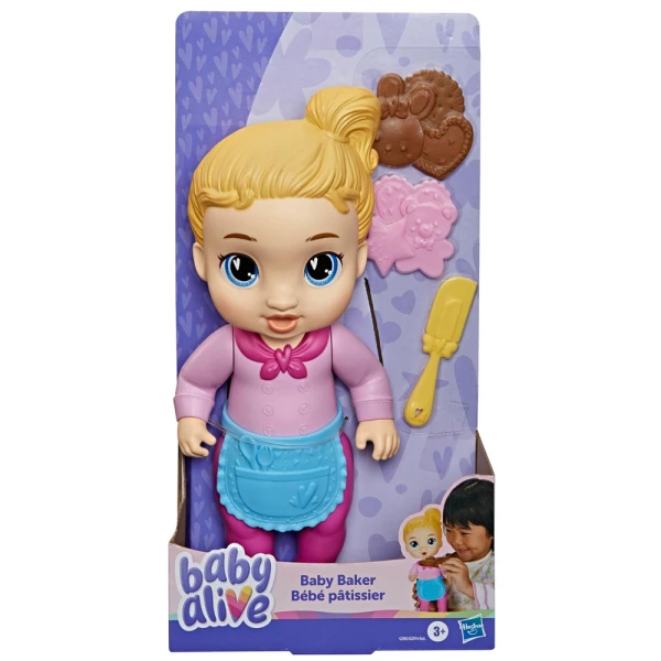 BABY ALIVE ΚΟΥΚΛΑ BABY BAKER