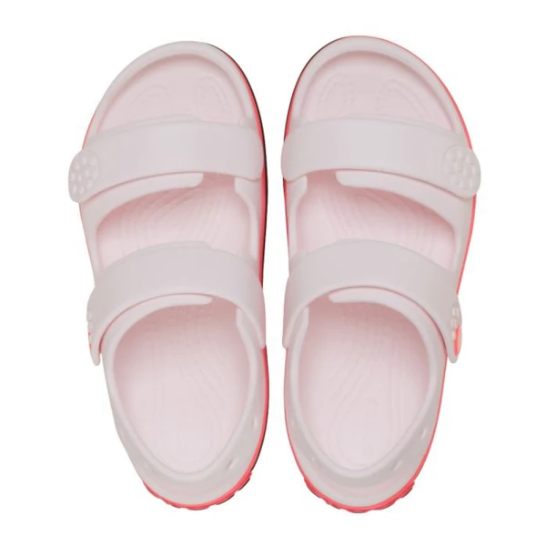 CROCS CROCBAND CRUISER SANDAL T BUBBLE ICE/PINK BLAST