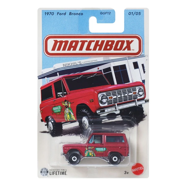 MATCHBOX ΑΥΤΟΚΙΝΗΤΑΚΙ 1970 FORD BRONCO