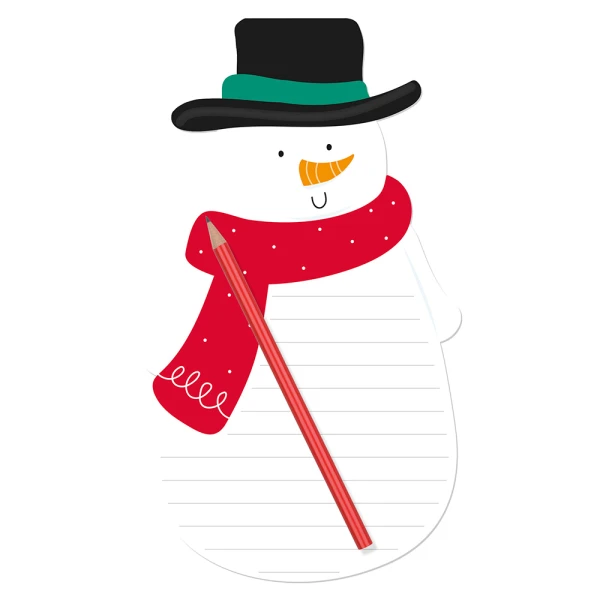 FUN XMAS NOTEBOOK 30 PAGES AND PENCIL - 2 DESIGNS