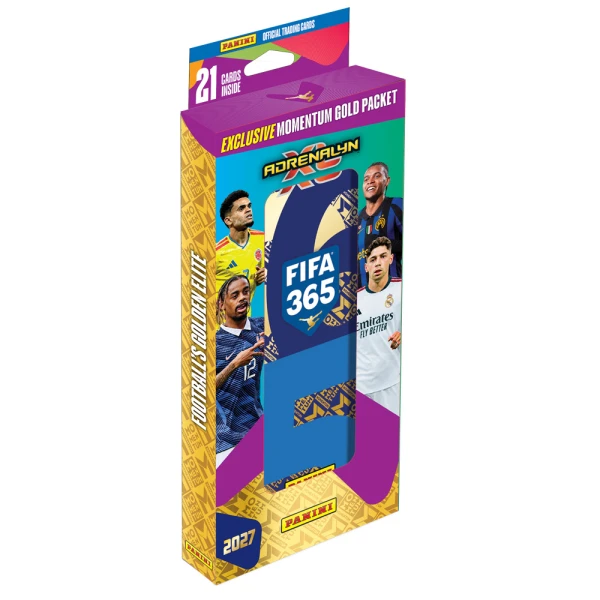PANINI FIFA 365 2027 ADRENALYN XL ΜΕΤΑΛΛΙΚΗ ΘΗΚΗ ΓΙΑ ΜΟΛΥΒΙΑ