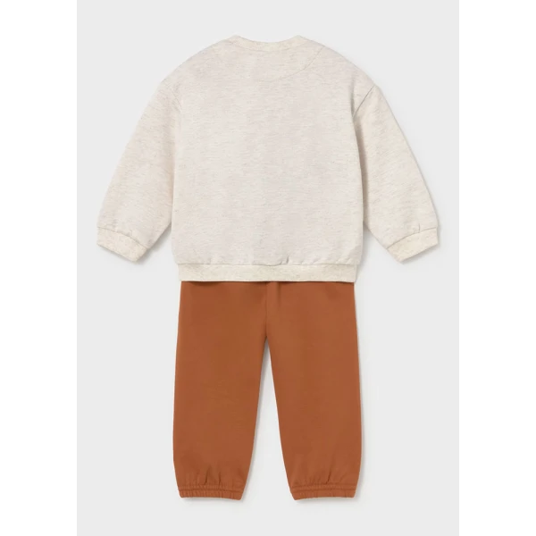 MAYORAL TRACKSUIT SWEATSHIRT PANTS TERRACOTTA 