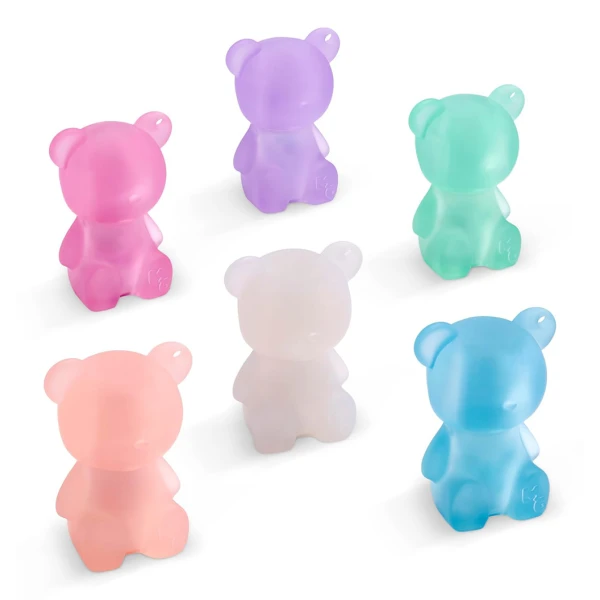 MINI GLAM COSMETIC BEAR SHIMMER LOTION – TEAL