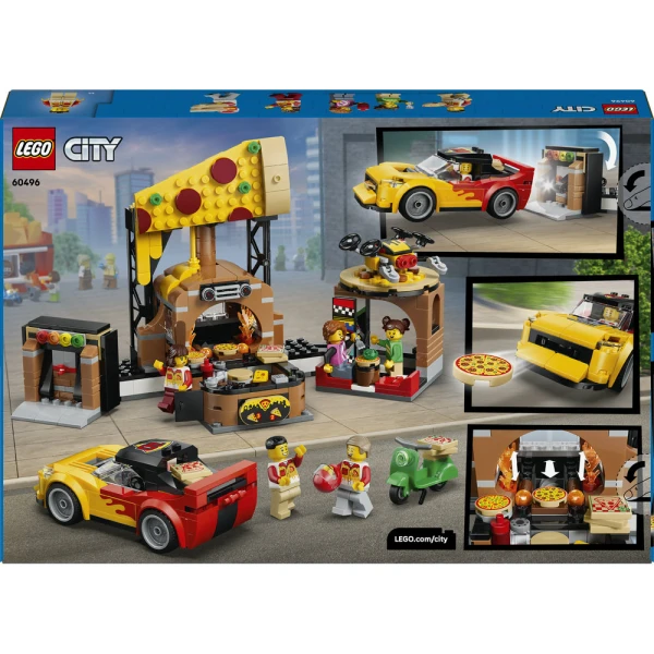 LEGO® CITY MY CITY ΕΜΠΕΙΡΙΑ ΠΑΡΑΔΟΣΗΣ ΠΙΤΣΑΣ ΜΕ ΟΧΗΜΑΤΑ