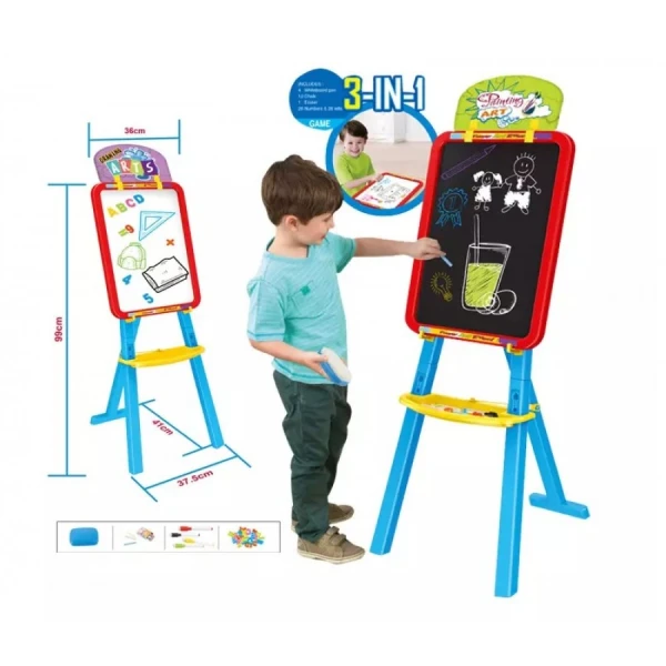 BLUE LED DOUBLE SIDE EASEL