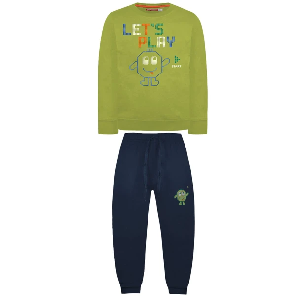 ENERGIERS BEBE BOY JOGGING SUIT NAVY BLUE