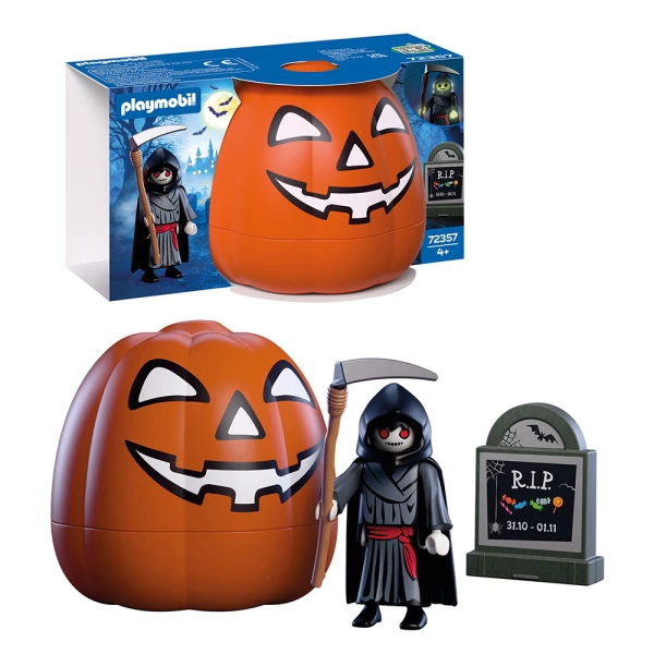 PLAYMOBIL HALLOWEEN ΧΑΡΟΣ ΜΕ ΔΡΕΠΑΝΙ