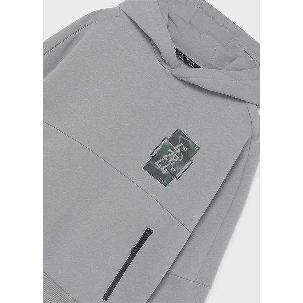 MAYORAL FLEECE ZIPPER  GREY