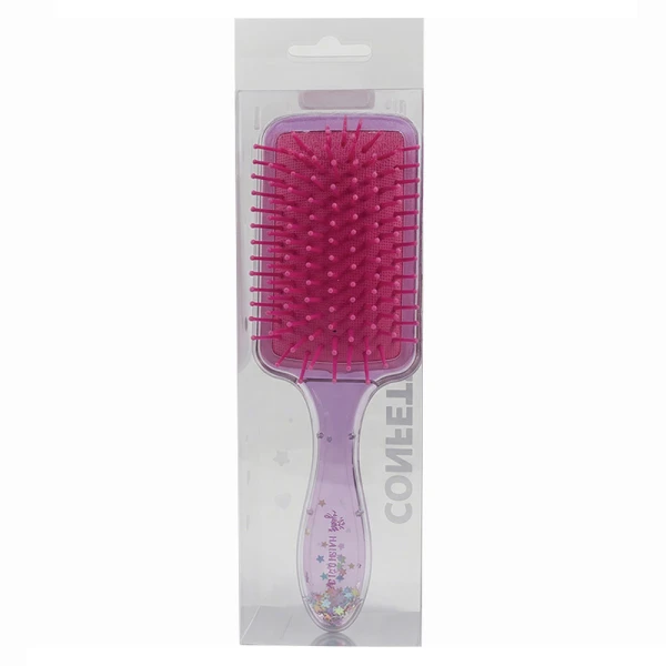HAPPIHOBBI HAIR BRUSH CONFETTI SPARKLE LOVE - 3 COLOURS