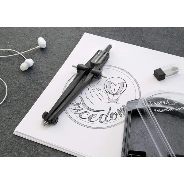FABER CASTELL ΔΙΑΒΗΤΗΣ STREAM ΜΑΥΡΟΣ