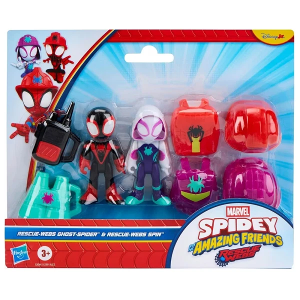 SPIDEY SAF RESCUE WEB ΣΕΤ ΦΙΓΟΥΡΕΣ ME GHOST-SPIDER