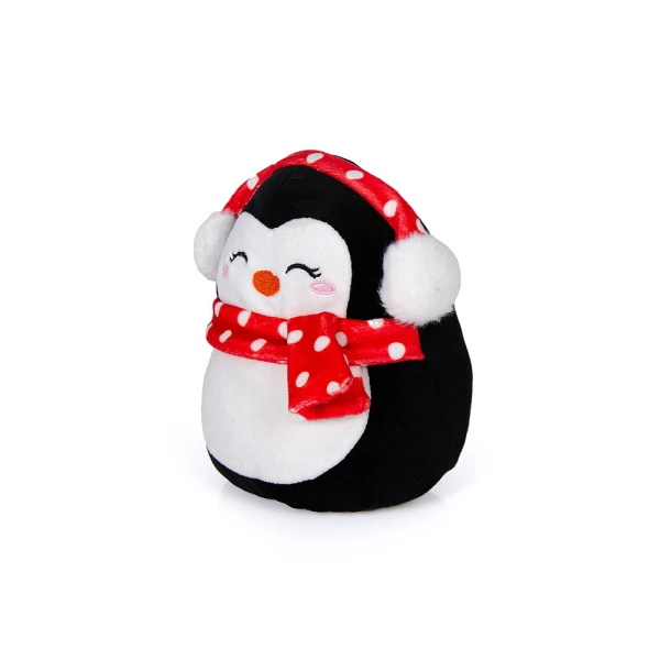 PLUSH SQUISHY CHRISTAMAS FIGURES 17 cm - 4 DESIGNS