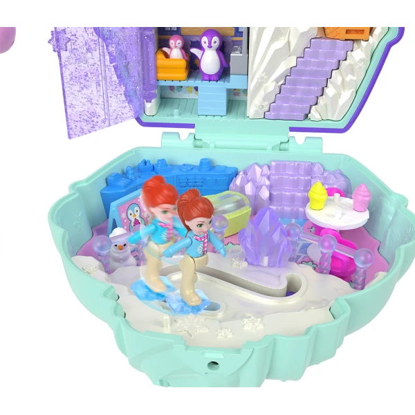 POLLY POCKET POLLY\'S WORLD - SET SNOW SWEET PENGUIN