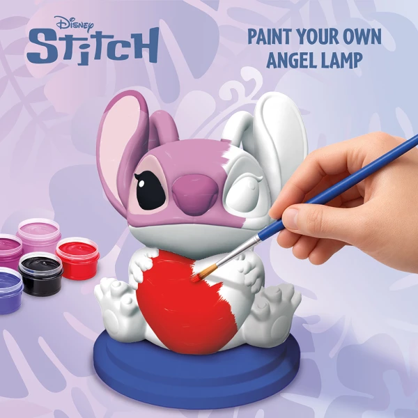 LISCIANI ANGEL STITCH LAMP TO PAINT
