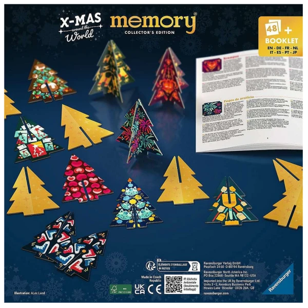 RAVENSBURGER ΕΠΙΤΡΑΠΕΖΙΟ ΜΝΗΜΗΣ MEMORY CHRISTMAS LIMITED EDITION