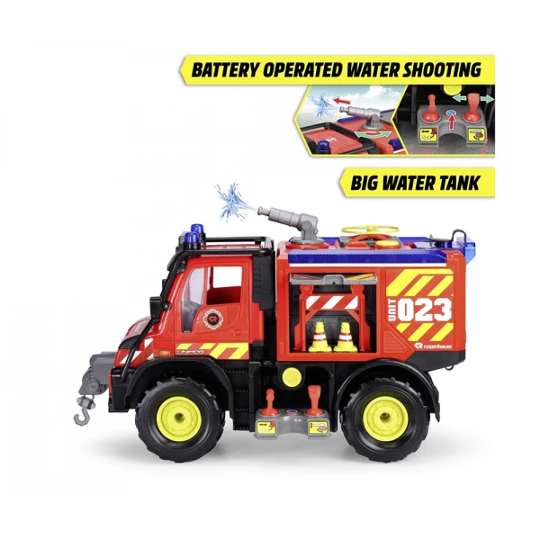 DICKIE TOYS ΠΥΡΟΣΒΕΣΤΙΚΟ ΟΧΗΜΑ UNIMOG U530