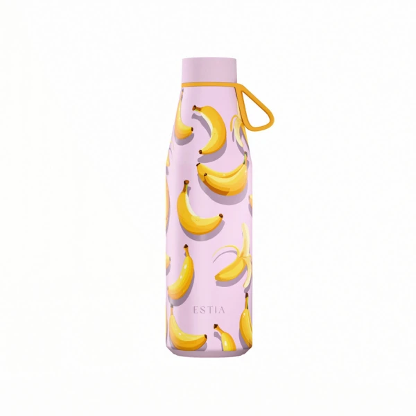 ESTIA HOME ART ΘΕΡΜΟΣ FLOW SAVE THE AEGEAN 500ml BANANA MOOD