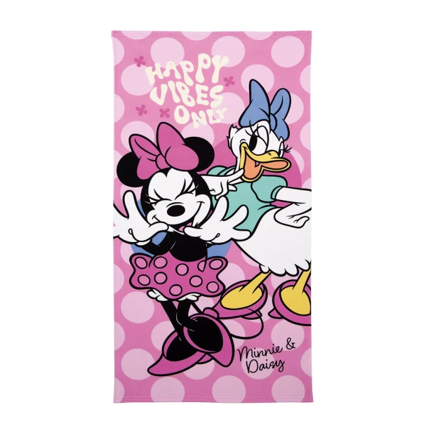 ΠΕΤΣΕΤΑ ΠΑΡΑΛΙΑΣ ΜΕ ΜΙΚΡΟΙΝΕΣ 70Χ140 εκ. MINNIE & DAISY