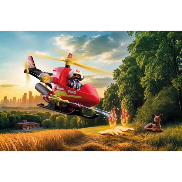 PLAYMOBIL CITY ACTION ΕΛΙΚΟΠΤΕΡΟ ΠΥΡΟΣΒΕΣΤΙΚΗΣ