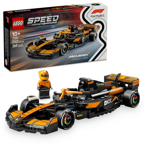LEGO® SPEED CHAMPIONS ΑΓΩΝΙΣΤΙΚΟ ΑΥΤΟΚΙΝΗΤΟ MCLAREN F1® TEAM MCL38