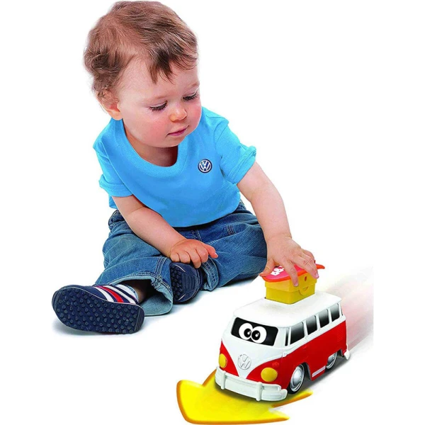 BURAGO BB JUNIOR PRESS & GO VOLKSWAGEN SAMBA - 2 ΧΡΩΜΑΤΑ
