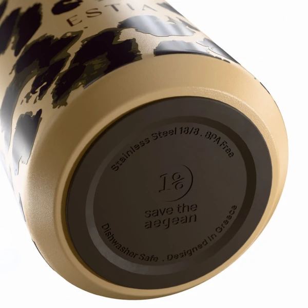 ESTIA HOME ART ΘΕΡΜΟΣ LENS SAVE THE AEGEAN 360ml SPOTTED PROWL